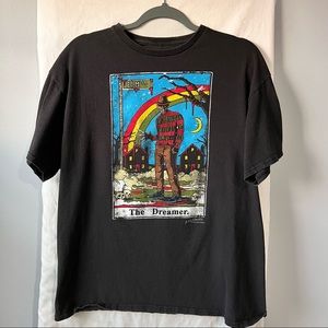 The Dreamer Tarot Card Nightmare on Elm Street Tee Men’s Size Large